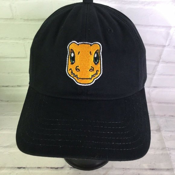 Digimon Digital Monsters Agumon Logo Black Hat Cap - Picture 2 of 8